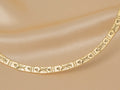 Dahar Collar handmade brass necklace in gold — Land of Sundara