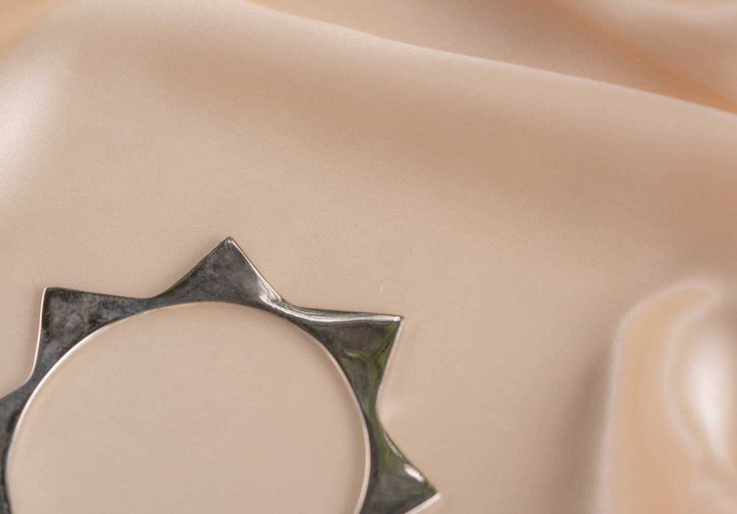 Star bracelet handmade silver plated bracelet in silver — Land of Sundara