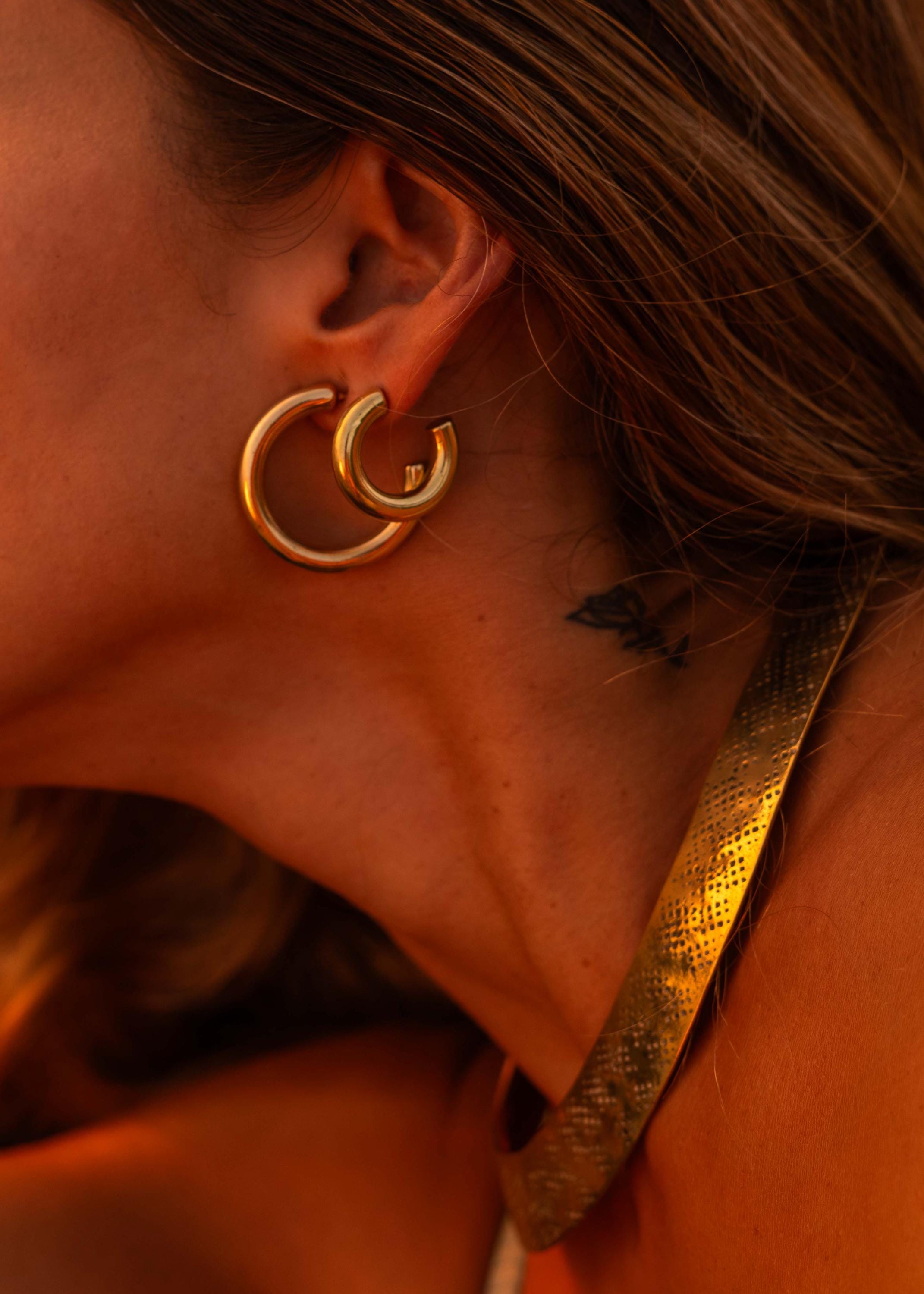 Safi Cuff Hoop Earring - Large
