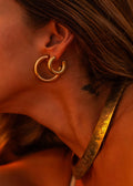 Safi Cuff Hoop Earring - Small