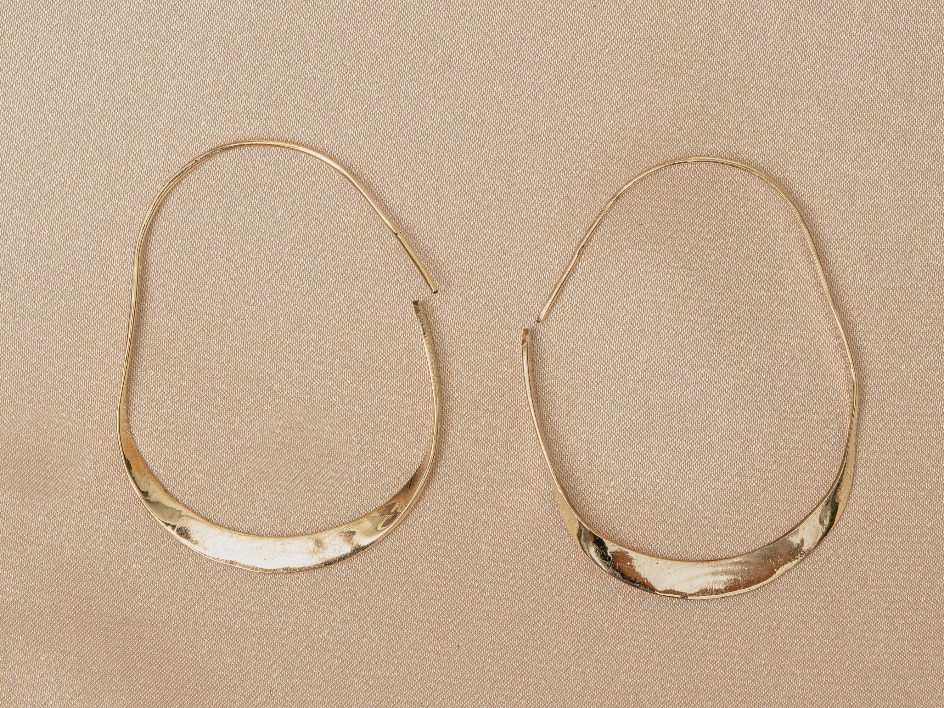 Avalon Twisted Hoop Earring