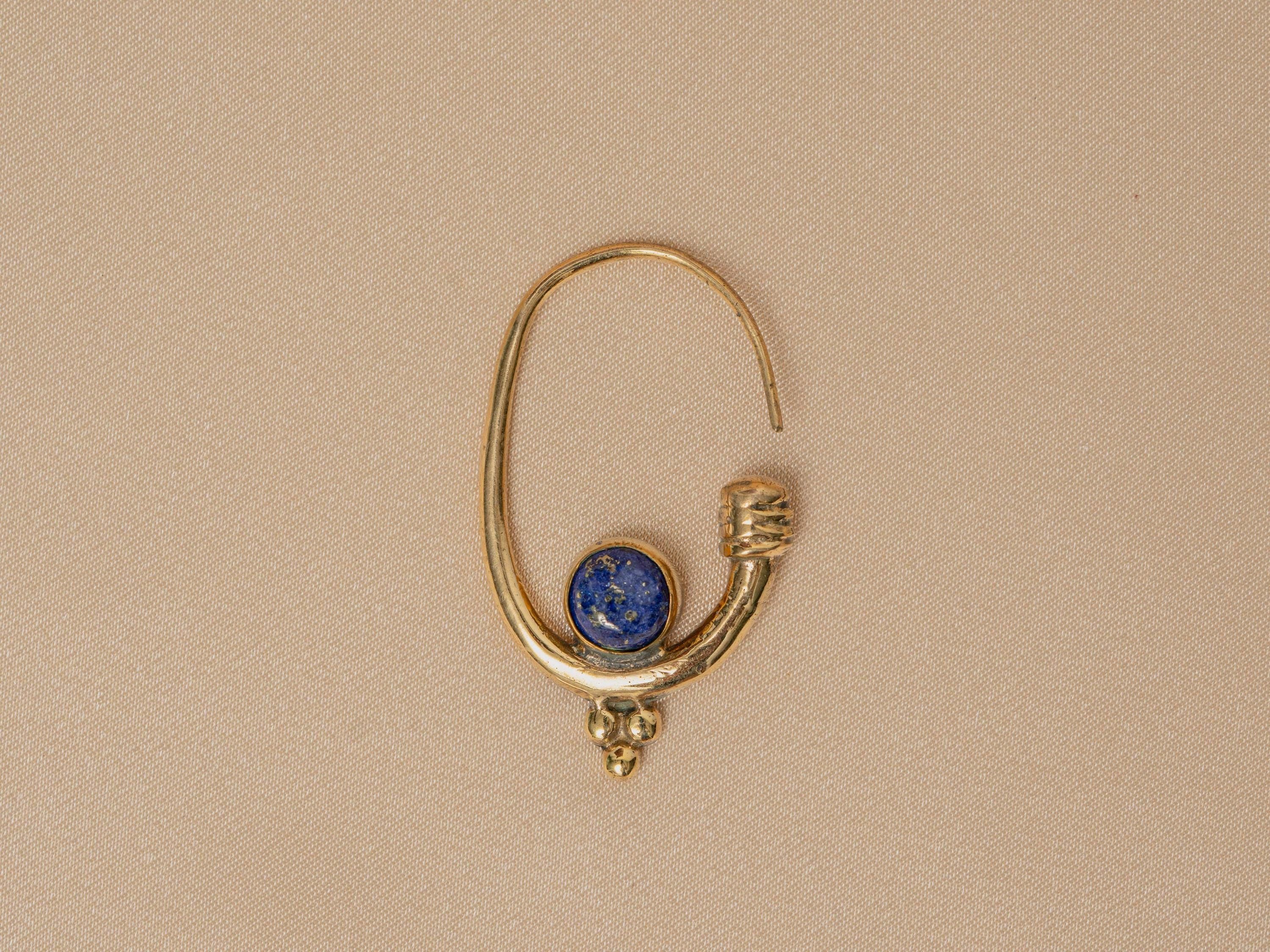 Berber Earring in Blue