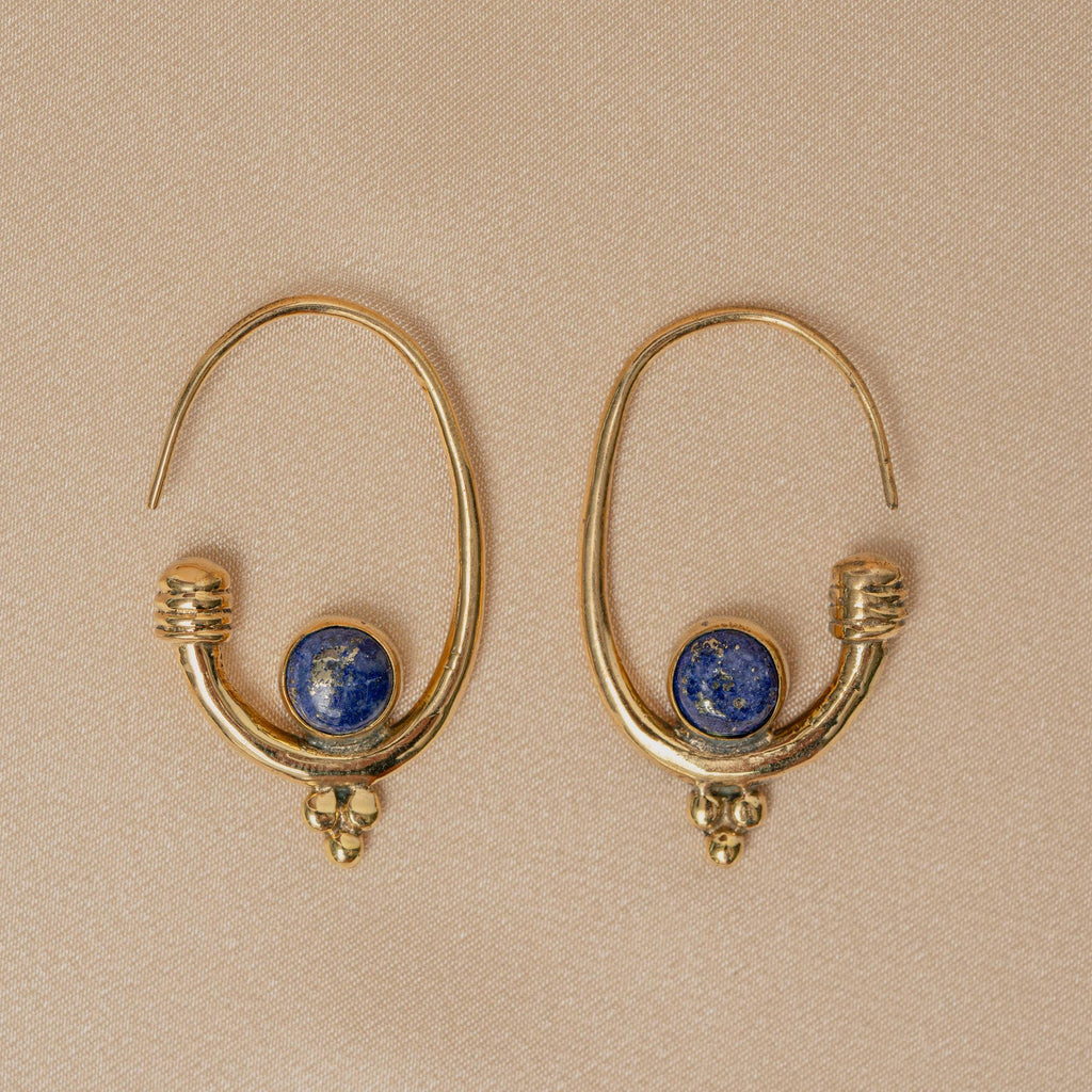 Berber Earring in Blue