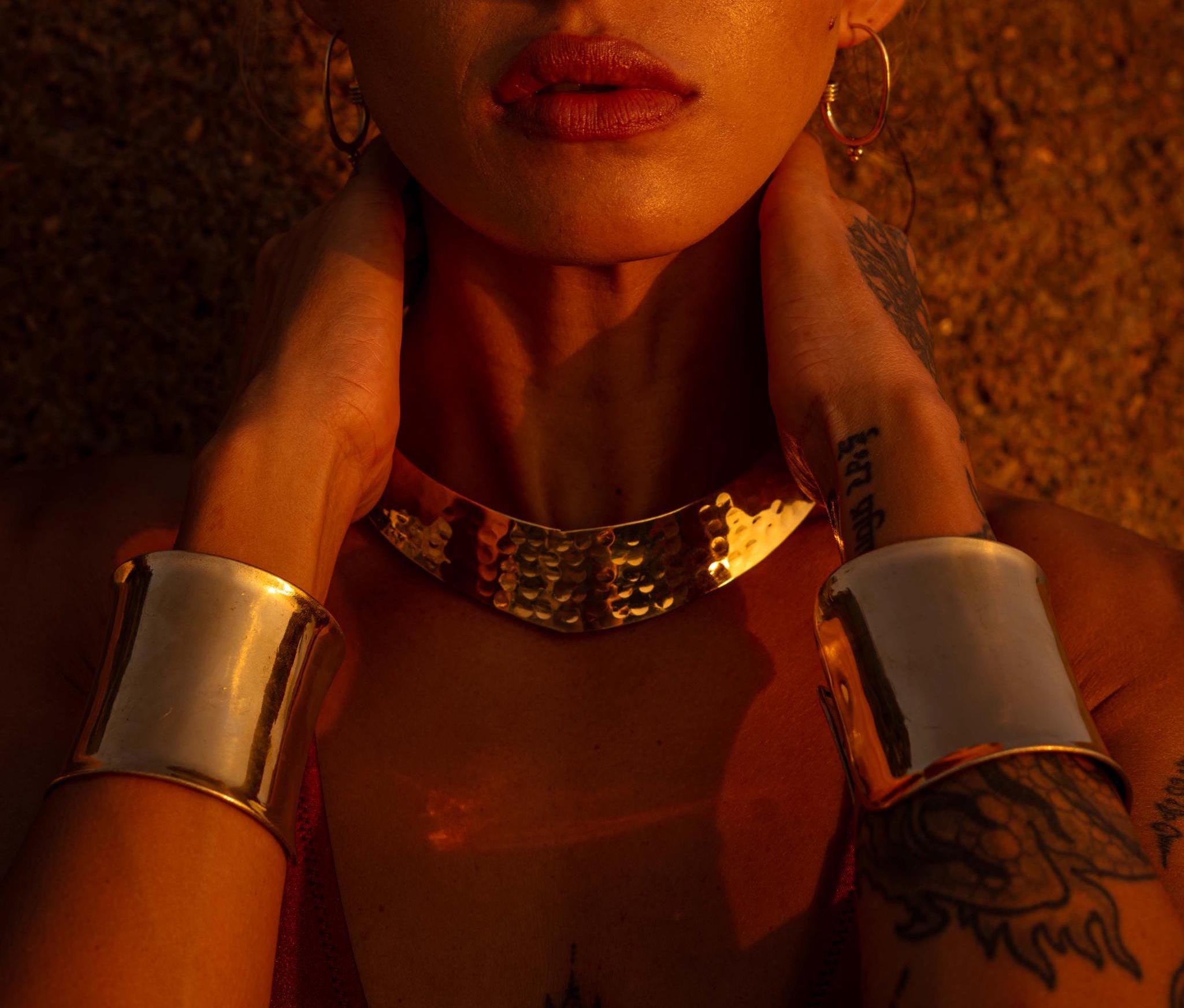 Eye of Ra Single Cuff Bracelet