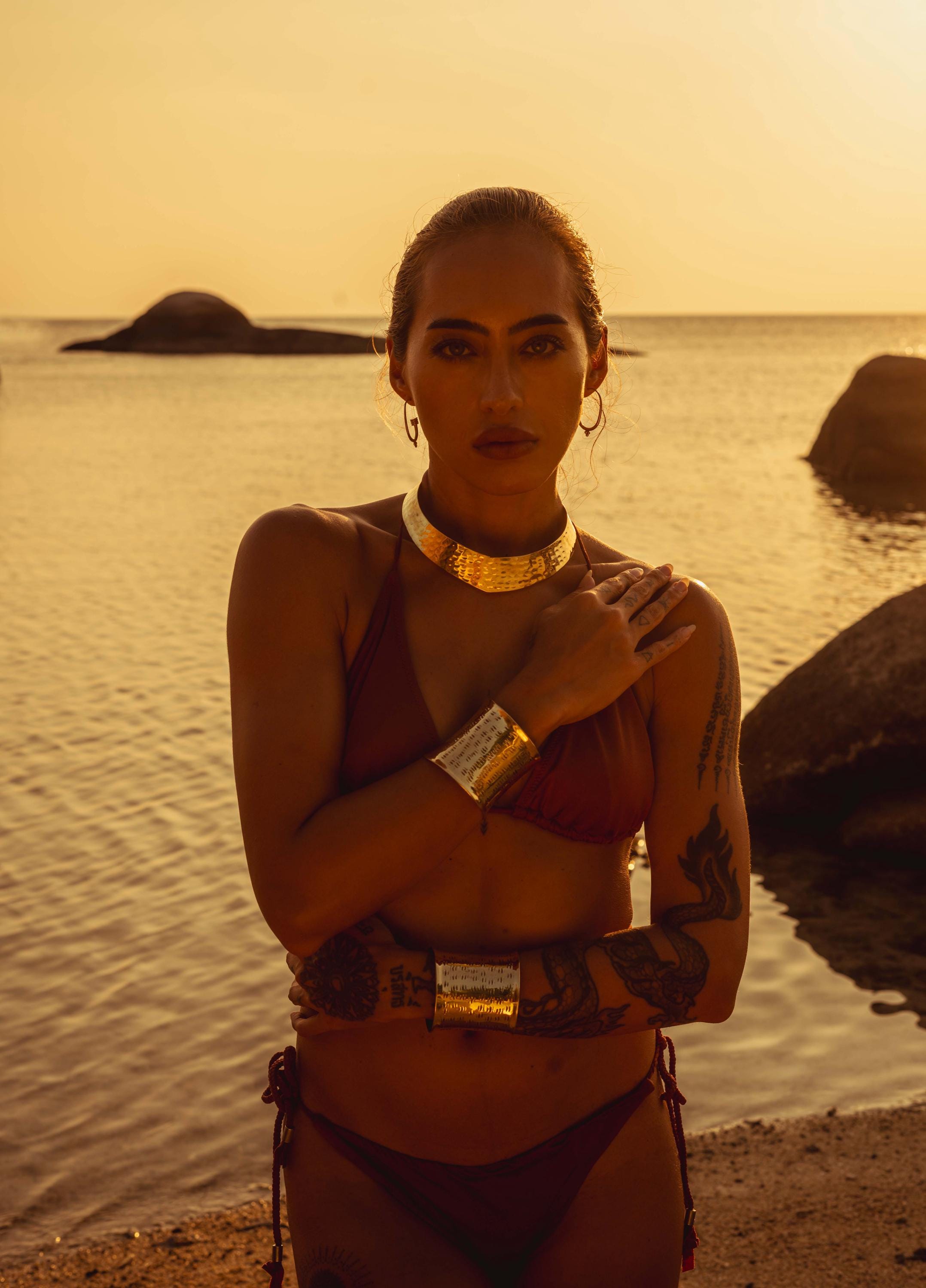 Eye of Horus Single Cuff Bracelet