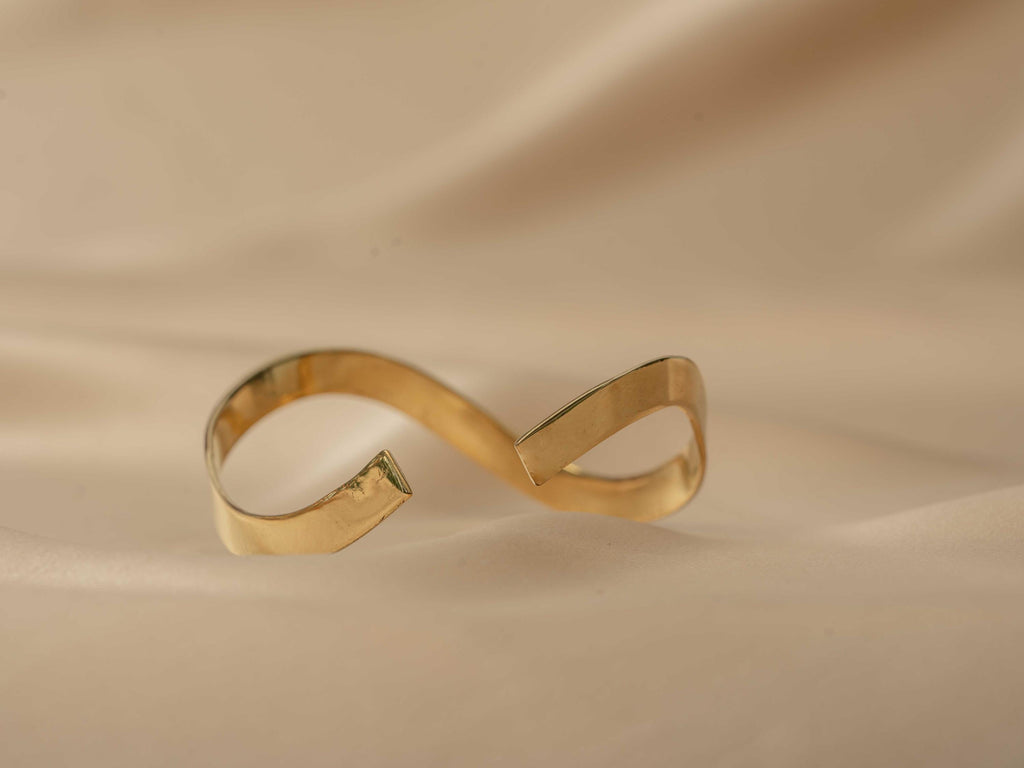 Infinity Gold Bangle  - need description