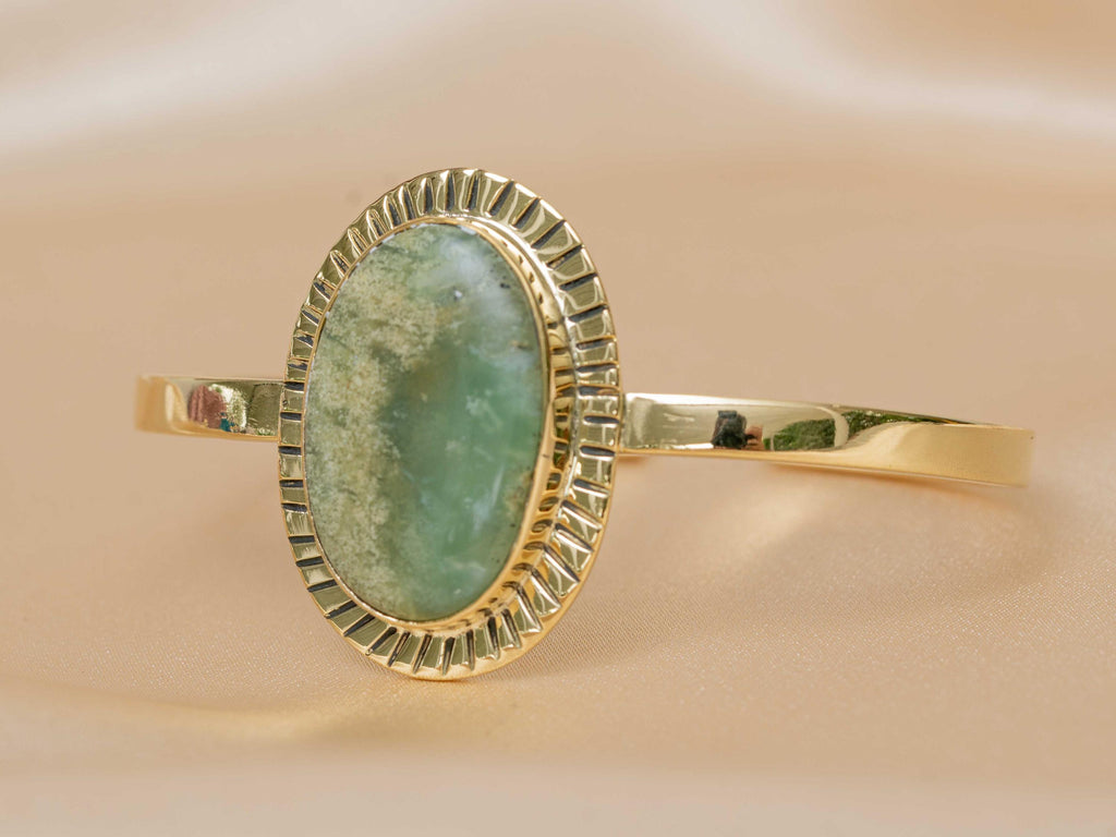 Mani Teardrop Bracelet in Mint