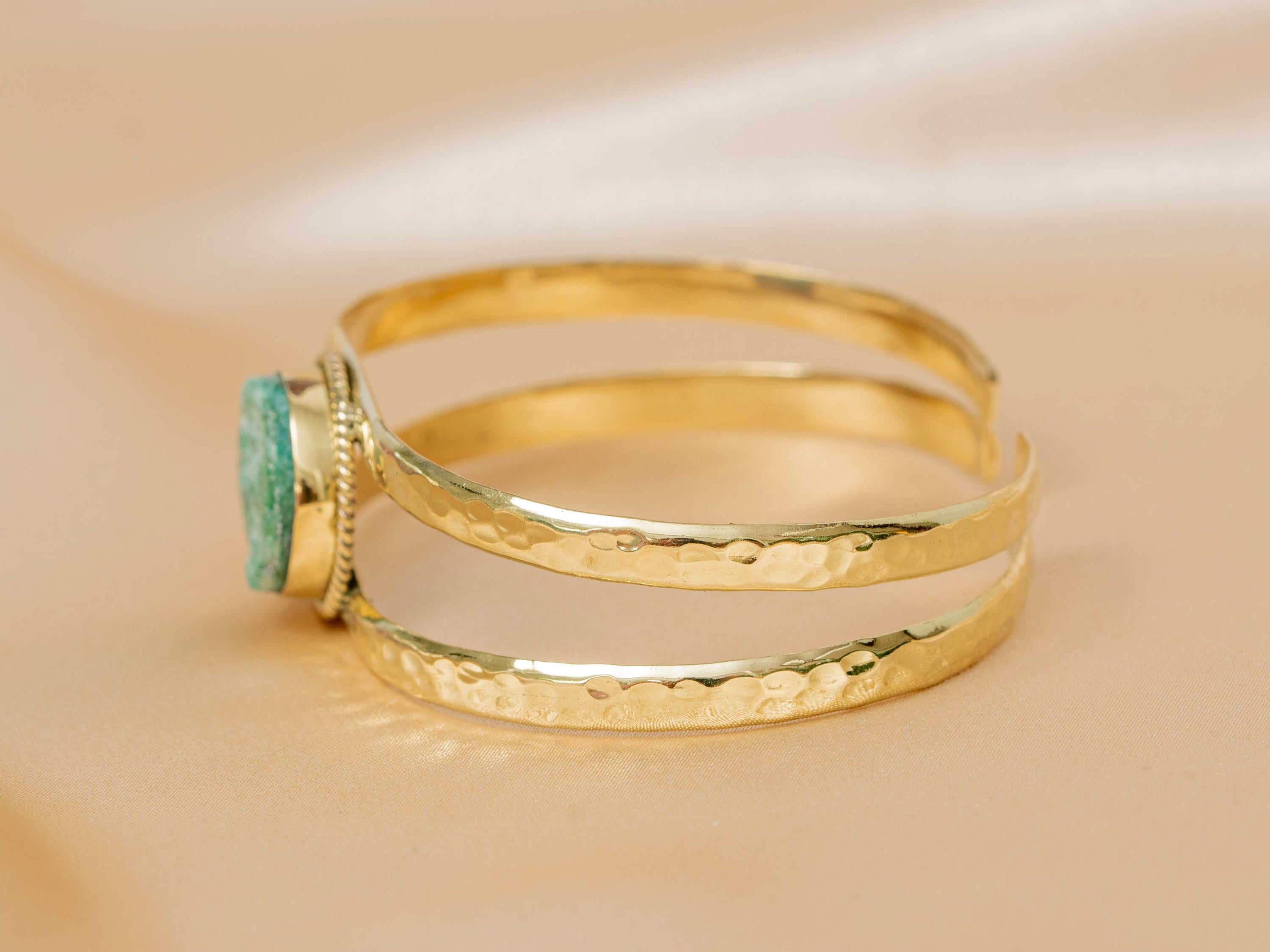 Kairos Hammered Bracelet