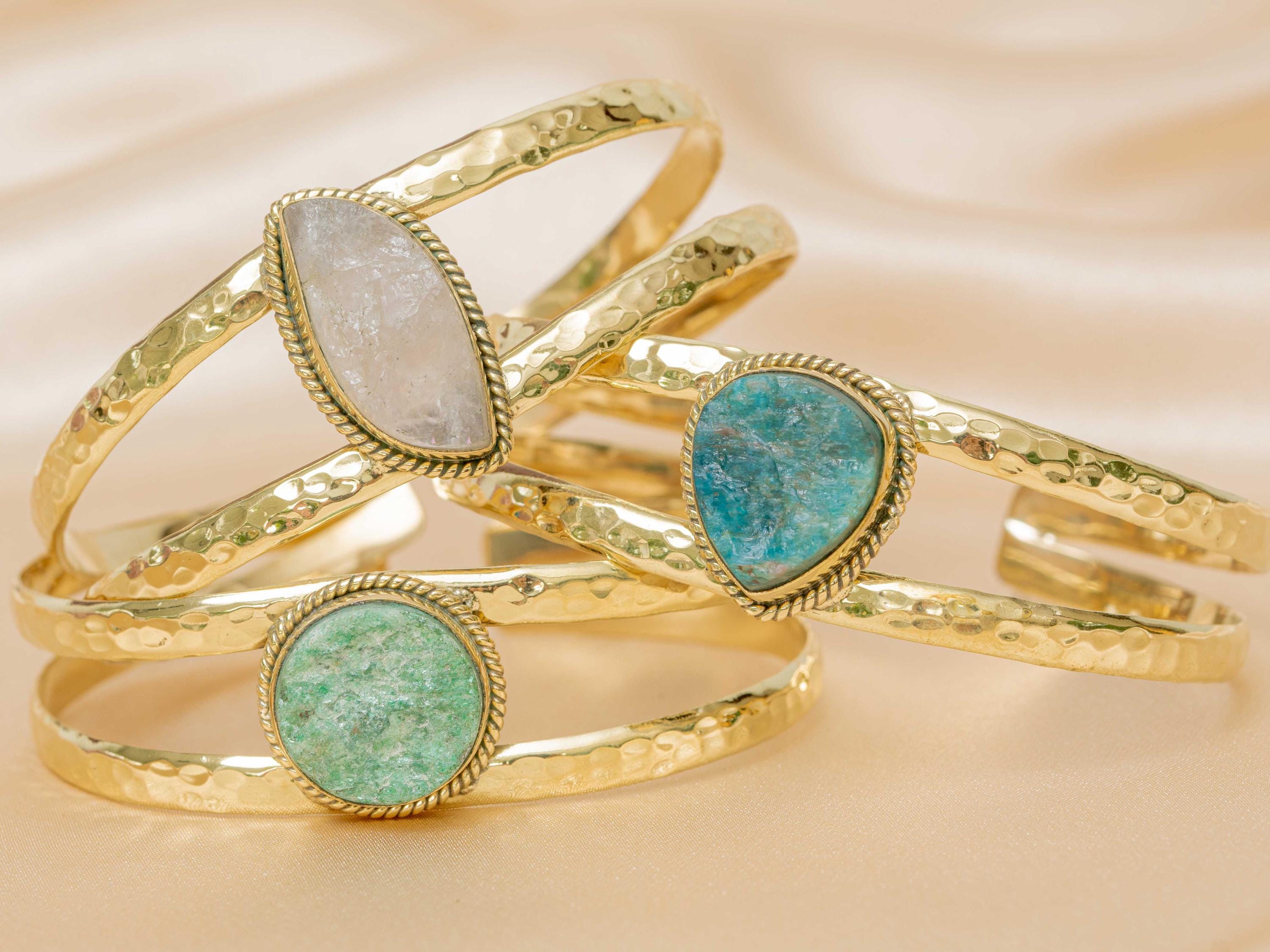 Kairos Hammered Bracelet