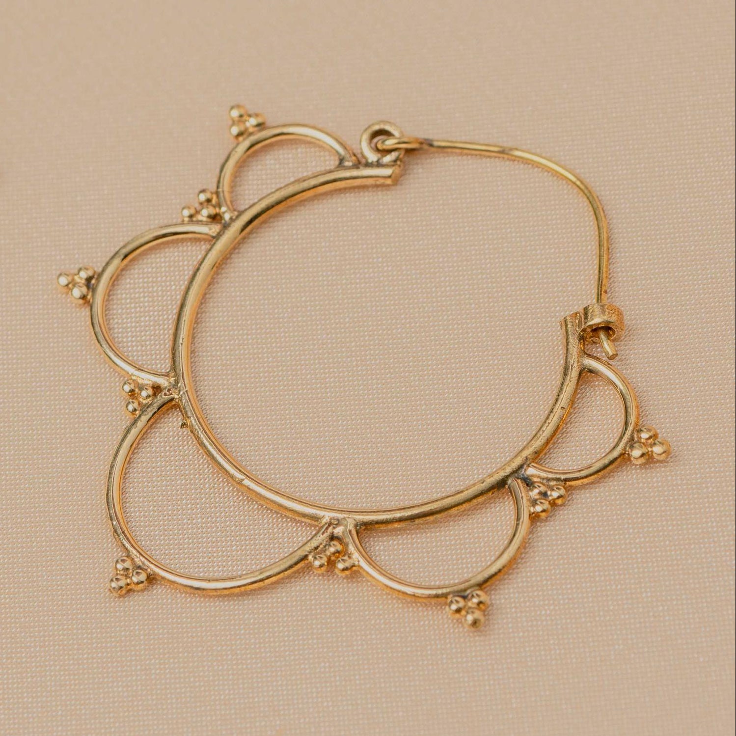 Bloom Hoop Earring