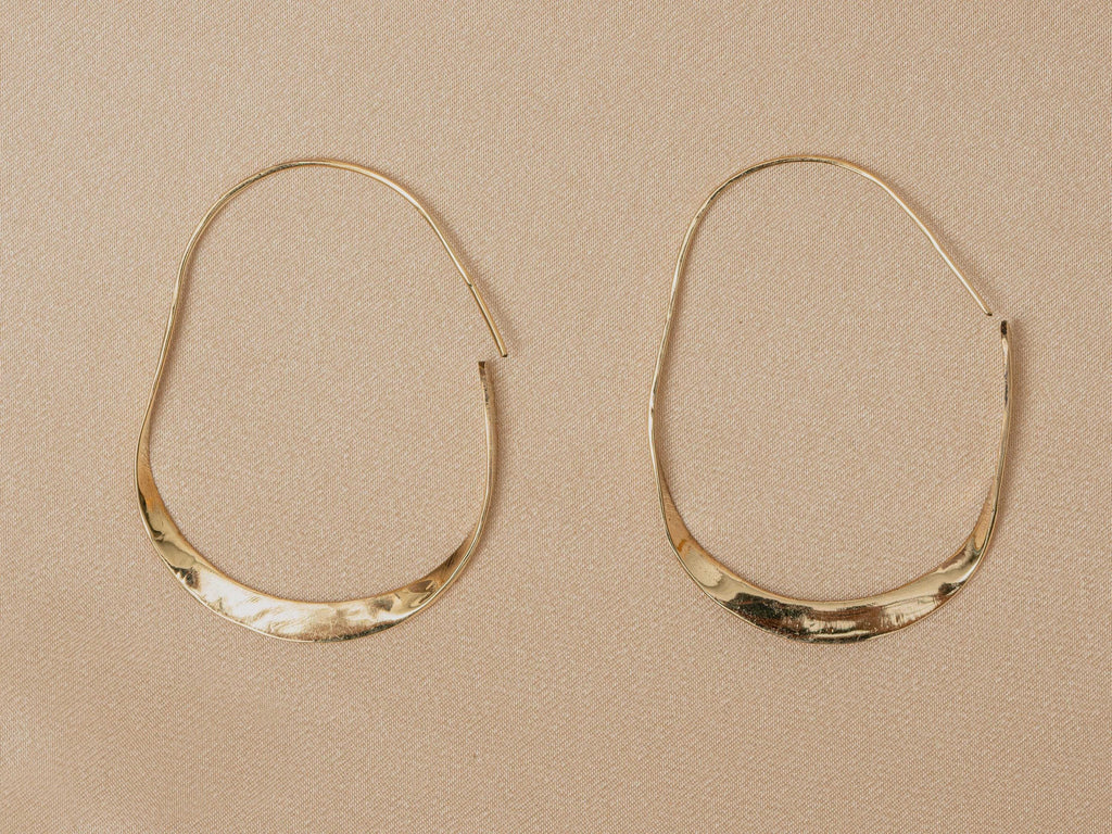 Avalon Twisted Hoop Earring