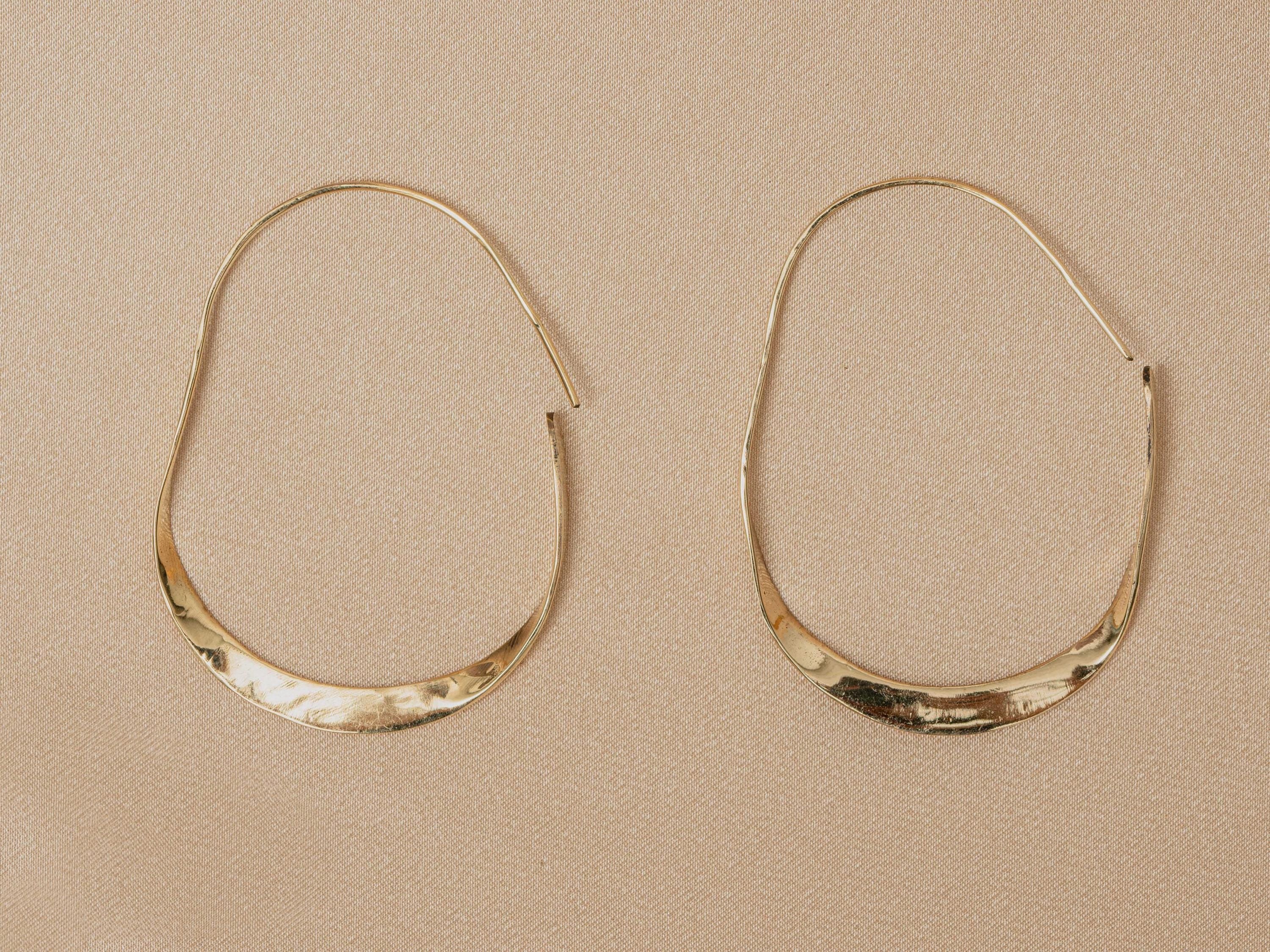 Avalon Twisted Hoop Earring
