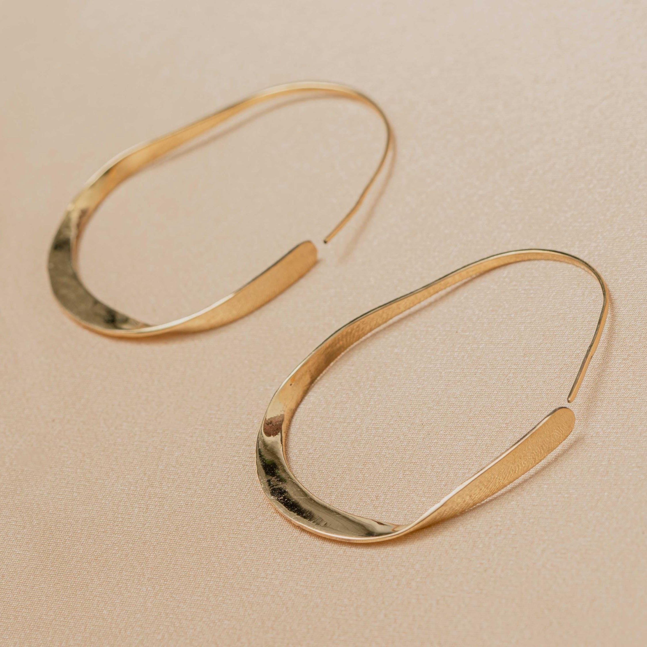 Avalon Twisted Hoop Earring