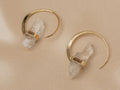 Illumina White Quartz Earring