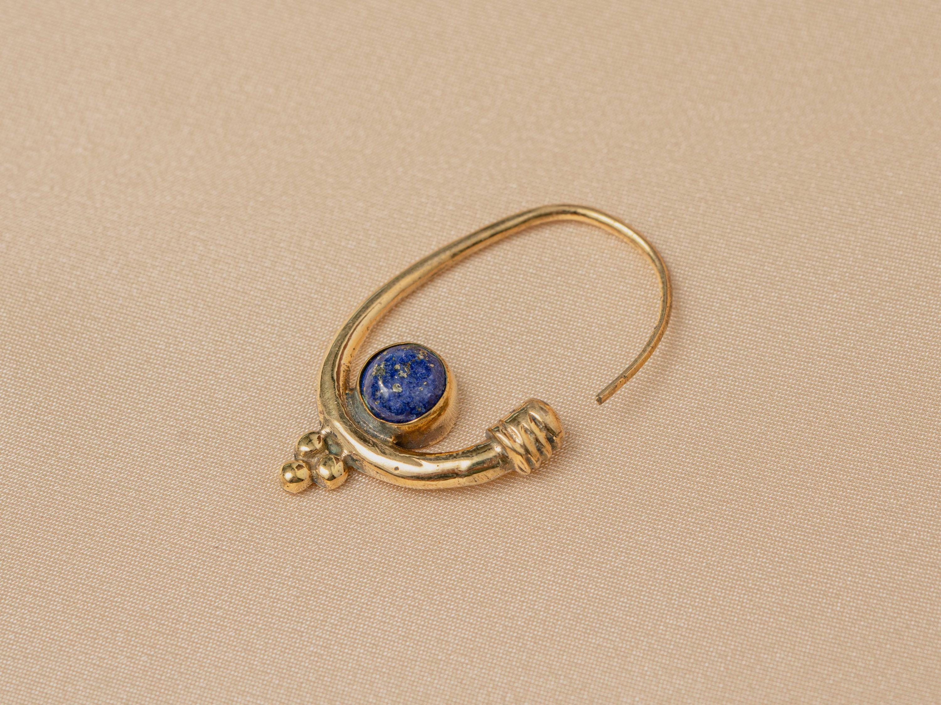 Berber Earring in Blue